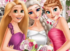 Elsa e as Princesas no Casamento