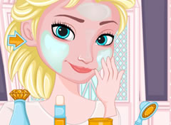 Frozen Elsa Removendo a Maquiagem