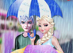 Elsa e Jack Dia Chuvoso