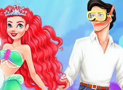 Princesa Ariel e Eric